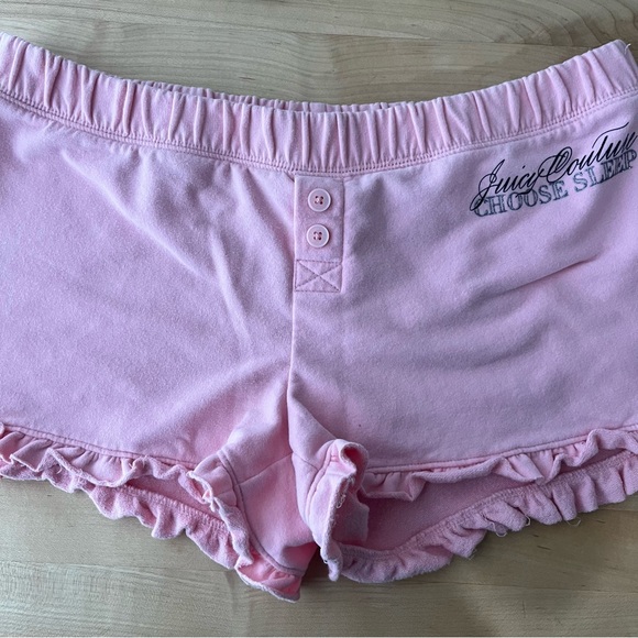 Juicy Couture Pink Sleep Shorts - Picture 4 of 7